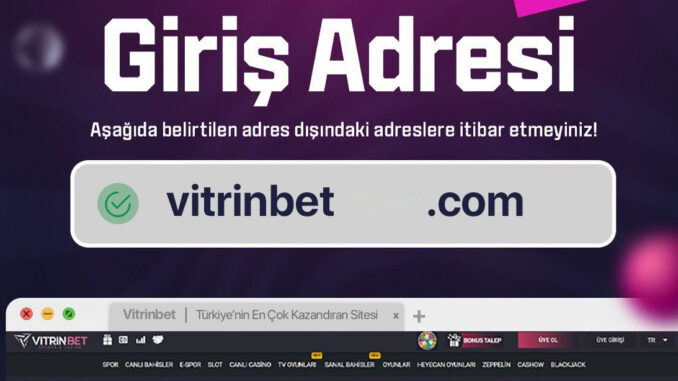 vitrinbet-giris